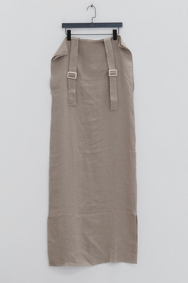 BASERANGE Fall/Winter 2025 FRAME DRESS (BAS-DRFR-HE-AU25-CONCRETE)